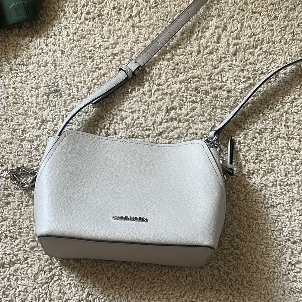 Calvin Klein Gray Crossbody Bag